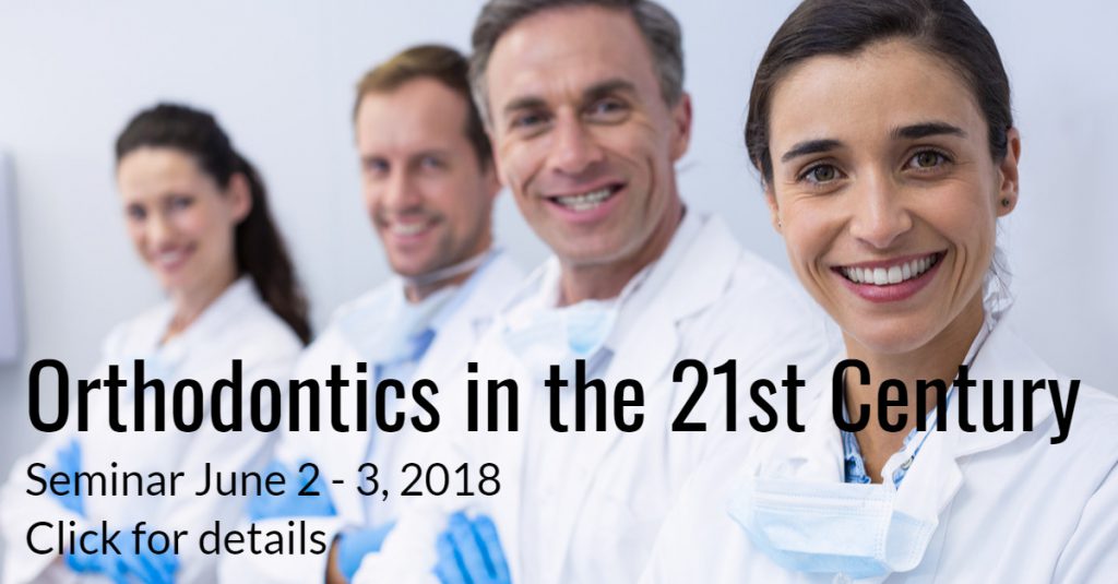 Seminar Announcement Orthodontic Education